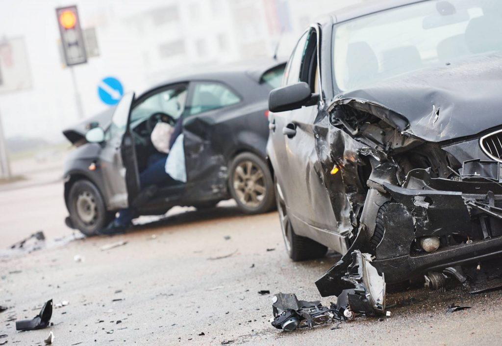 boston car crash with uninsured driver